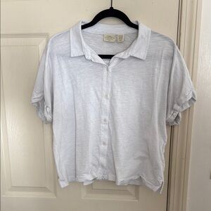 White Button-Up Shirt